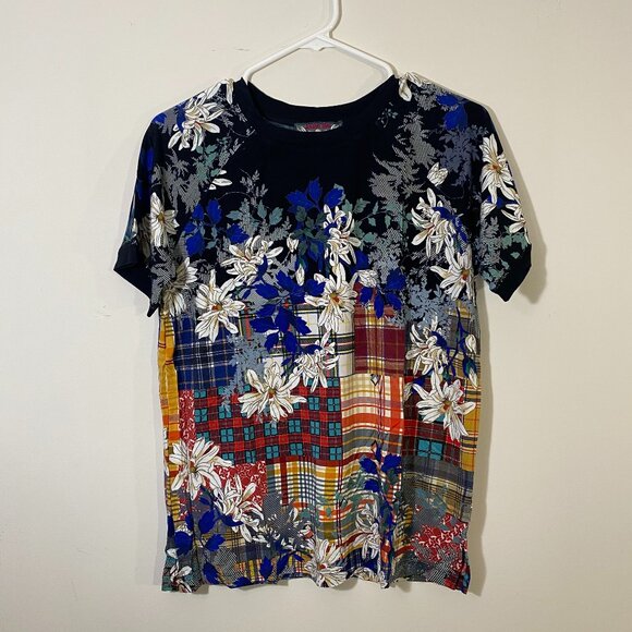 Johnny Was - Ona Raglan Tee, Short-Sleeved - Picture 1 of 3